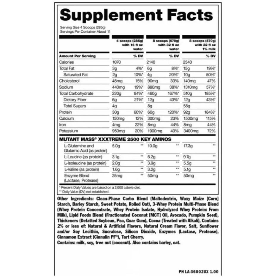 Mutan Mass Xtreme 12 Lb - Image 2