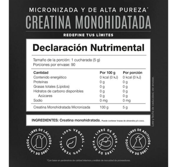 Creatina Birdman 500 gr - Image 2