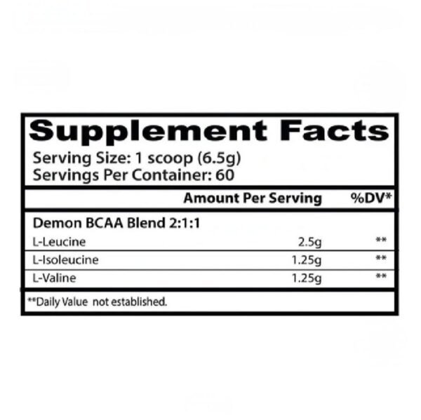 Bcaa Demon 60 - Image 2
