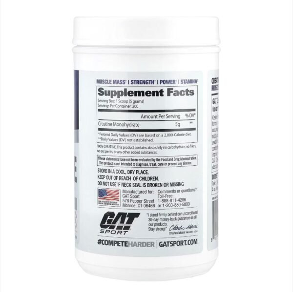 Creatina Gat 1 kg - Image 3