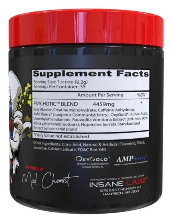 Psychotic Rojo 35 serv - Image 3